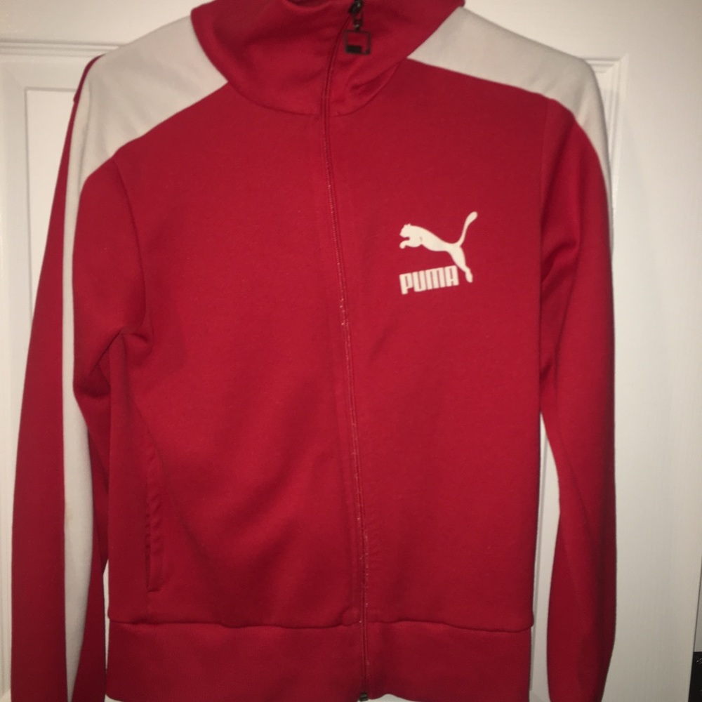Puma Red Track Jacket